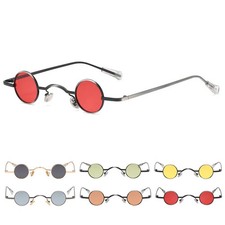Retro Small Round Polarized Sunglasses Vintage Circle John Lennon Sun Glasses