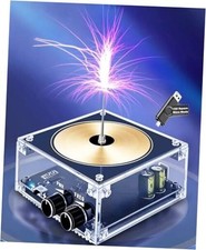 10 Cm Solid State Bluetooth Musical Touchable Artificial Lightning Tesla Coil