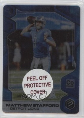 2019 Panini Elements Cobalt 9/10 Matthew Stafford #22 iw2