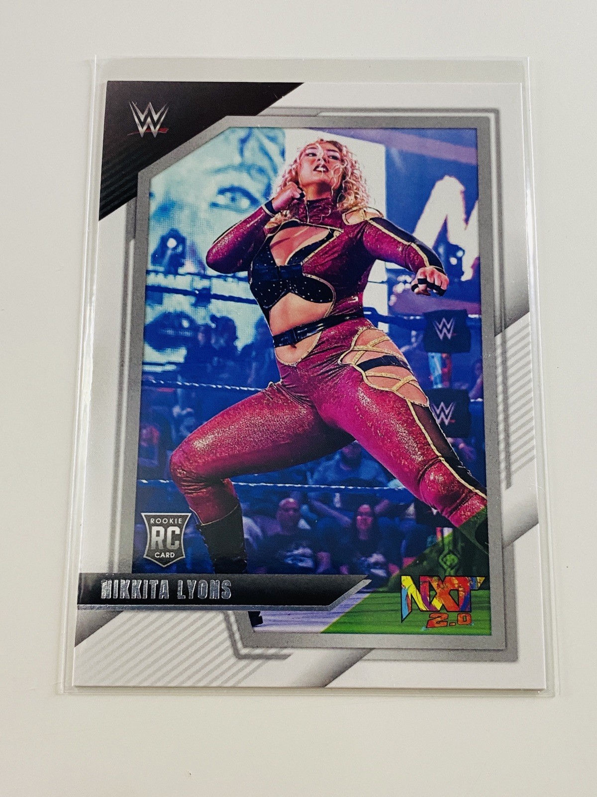 2022 Panini WWE NXT NIKKITA LYONS Rookie Card RC #69 NXT 2.0 FREESHIP