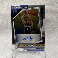 RJ Hampton 2021-22 Panini Chronicles AIR-RJH Rookies Stars Airborne Auto #d/149