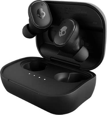 Skullcandy Grind Kabelloser In-Ear Kopfhörer, 40 Std. Akkulaufzeit, Skull-iQ