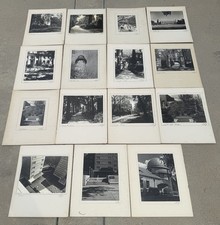 (15) 1950s Titled Signed NORTHWESTERN UNIVERSITY EVANSTON ILLINOIS IL Photo Art