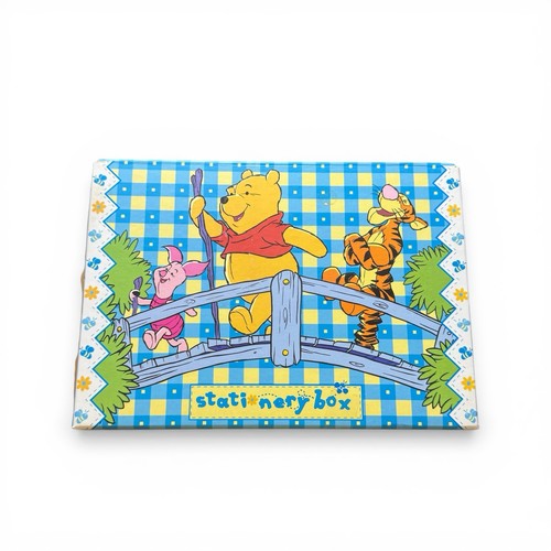 Vintage 1990s Disney Winnie The Pooh Piglet Tigger Collectable Stationary Box