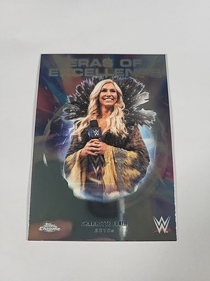 2026 WWE Topps Chrome Eras Of Excellence #ERA-10 Charlotte Flair, Smackdown