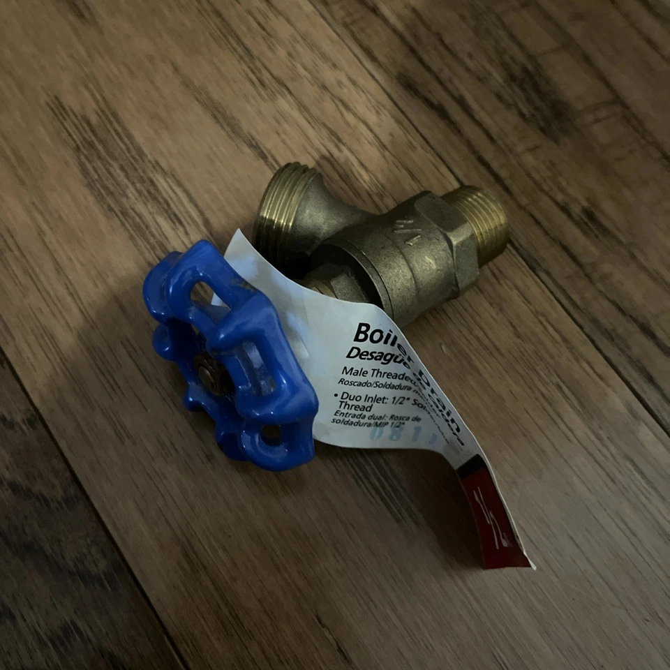 AMERICAN VALVE M75CSA 1/2" Brass Boiler Drain Male Threaded ANSI/NSF 61-9 - Image 3 of 3