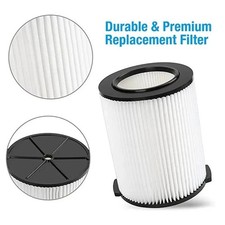 VF4000 Filter Replacement For RIDGID Shop Vac Wet/Dry Washable Vacuum Garage