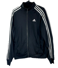 ADIDAS Boy  s Competition Full Zip Jacket Youth Boys Large Black