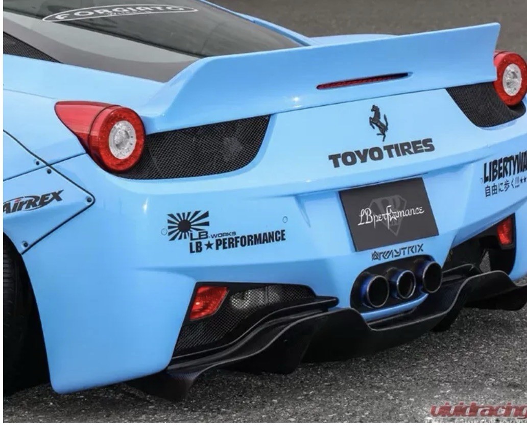 Ferrari 458 Rear Wing