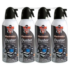 Falcon Dust-Off Compressed Gas Duster 10 oz. 4-Pack   Electronics Cleaner.Falcon