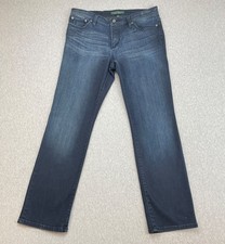 Lauren Ralph Lauren LRL Jeans Womens 12 Blue Cotton Blend Stretch Straight