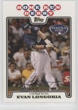 2008 Topps Update Home Run Derby Gold Foil Evan Longoria #UH172 5w0