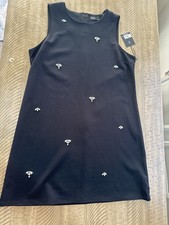 Simply Vera Vera Wang Black Dress with gems Large