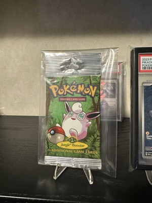 Factory Sealed - WOTC Pokémon TCG: Jungle Booster Pack - Wigglytuff Artwork