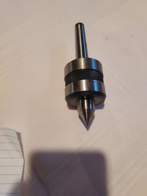 Lathe Live Revolving Center, #2 Taper, Unbranded, New