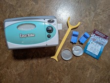 Hasbro Easy Bake Oven Snack Center 2003 Teal White With Accessories