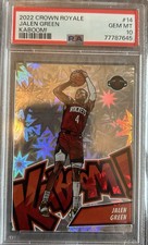2022-23 Panini Crown Royale - Kaboom! Jalen Green #14
