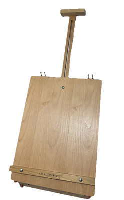 Wood Easel and storage box for drawing and Painting instruments / supplies