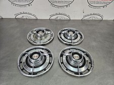 1963 Impala Ss 14 Spinner Wheel Hubcap Set Of 4 Decent Nova Ss - Oem
