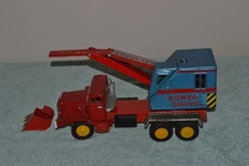 Rare SSS (Japan) Tinplate large "Power Shovel on Diesel Truck" 1960s
