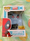 Funko Pop! Marvel Deadpool Grey Suit #20 Hot Topic Exclusive Vaulted