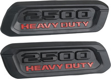 Ram Dt 2500 Hood Emblem Badge Pair 2019-2024 Heavy Duty Truck Accessory Ram Dt 2500 Hood Emblem Badge Pair 2019-2024 Heavy Duty Truck Accessory