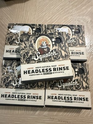 Dr. Squatch Limited Edition Headless Rinse Holiday Special  - 5-pack