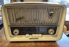 Telefunken Jubilate 8 Röhrenradio 1950er Vintage Radio ungetestet Deko Sammler