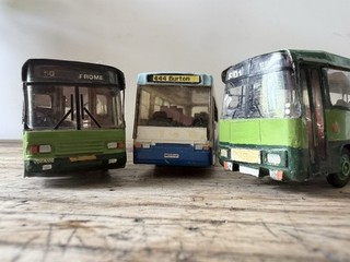 Bus Models Job Lot Code 3 Wessex 50 Frome 444 Burton Alexander White Metal 1:76