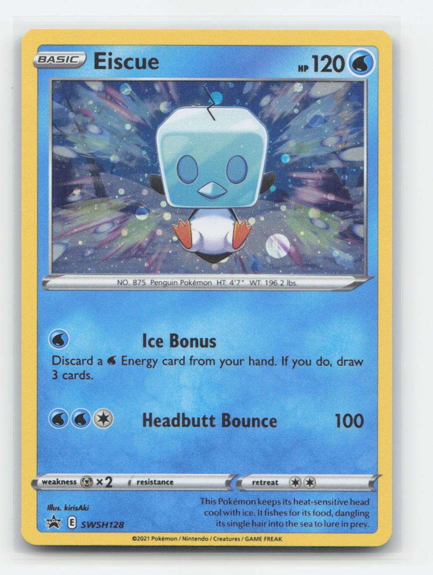 Eiscue SWSH128 - Holo P SWSD - Pokemon NM