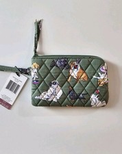 DOGS Vera Bradley Dog Park Essential Zip Wristlet NWT Exact Print