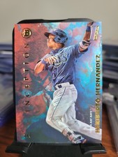 2021 Bowman Inception Red Foil Heriberto Hernandez #69 SP 2/5 RAYS