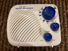 Optimus Am-Fm Water Resistant Radio