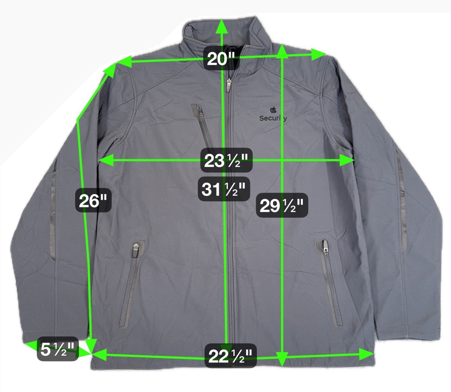 Port Authority Softshell Wind Rain Jacket Embroid… - image 2