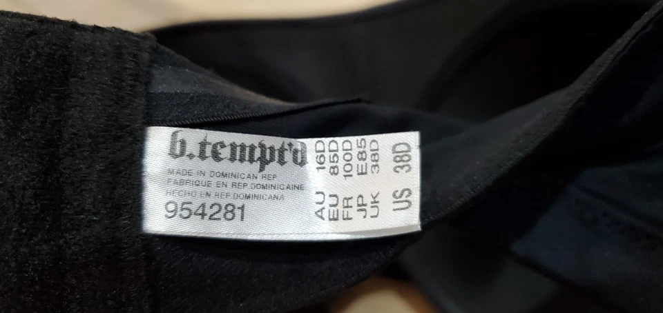 Sujetador inalámbrico sin tirantes b.tempt'd by Wacoal Future Foundation 954281 negro 38D Foto 3 de 3