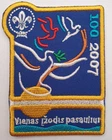 Scouts 21st World Jamboree 2007 Patch 100 Years One World One Promise Lithuania