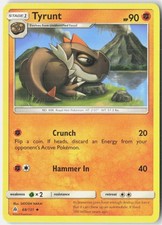 Tyrunt 68/131 Uncommon Forbidden Light Pokemon Near Mint