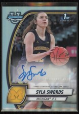2024-25 Bowman University Chrome #65 Syla Swords Prospects Autographs Refractor