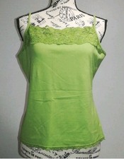 Acorn Green Sleeveless Tank Tops Size L Made in USA