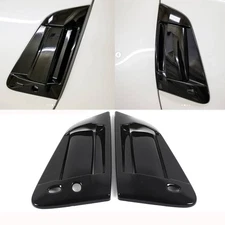 Black Exterior Door Bowl Handle Cover Trim Accessories For Nissan 370Z 2009-2020