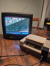 Sylvania TVK131 Television 13" TV CRT Gaming Retro Vintage Tested No Remote