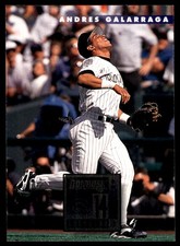 Andres Galarraga 1996 Donruss #332 Rockies MLB READ FREE SHIPPING AutographDen