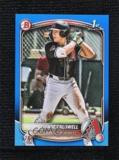 2025 Bowman Prospects Blue 24/150 Slade Caldwell #BP-21 0lj0