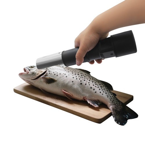 Electric Fish Scaler W/Rechargeable Battery-7kRPM Stainless Steel Scale Remover - Picture 2 of 15