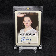 DAISY RIDLEY Star Wars 2017 LEAF POP CENTURY Signatures AUTOGRAPH Card #BA-DR1
