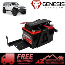 Genesis Offroad GEN 3 Dual Battery Kit For '18-Up Jeep Wrangler JL / JLU GAS