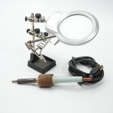 Weller Heavy Duty Soldering Iron With Magnifying Work Stand