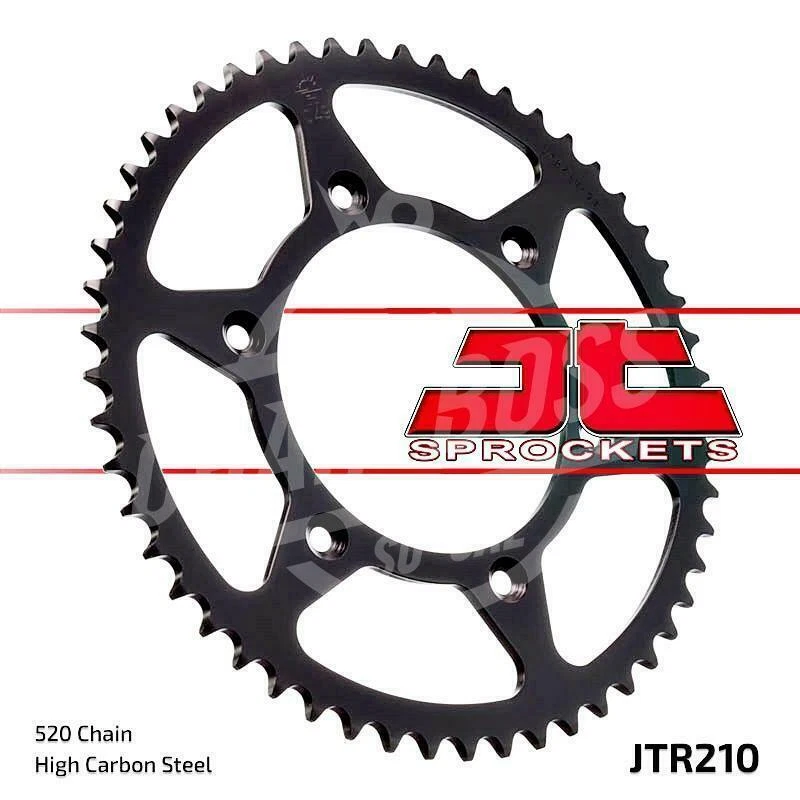 Kit de rodas dentadas e corrente de transmissão 520 JT para Honda CRF 230L 2008-2009 - Imagem 4 de 4