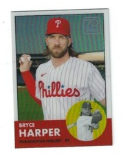 2021 Topps 70 Years of Topps Baseball Chrome Bryce Harper