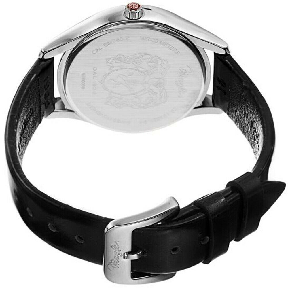Bruno Magli Black Leather Strap White Dial Swiss Women’s Ladies Watch Bruno Magli Alessia 1381 Black Leather Strap White Dial  main image 2